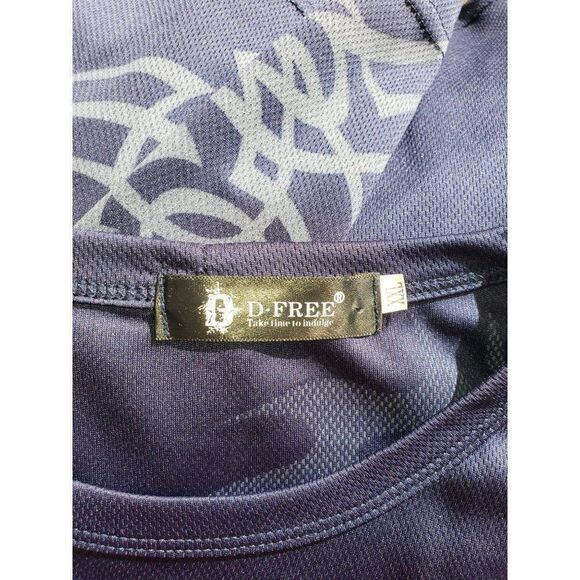 Boys Tee 2XL Blue Dragon Graphic Shirt Navy Grey Short Sleeve NWOT - Picture 7 of 7